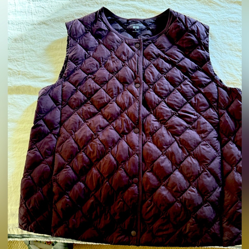 Uniqlo ultralight down vest sz XL